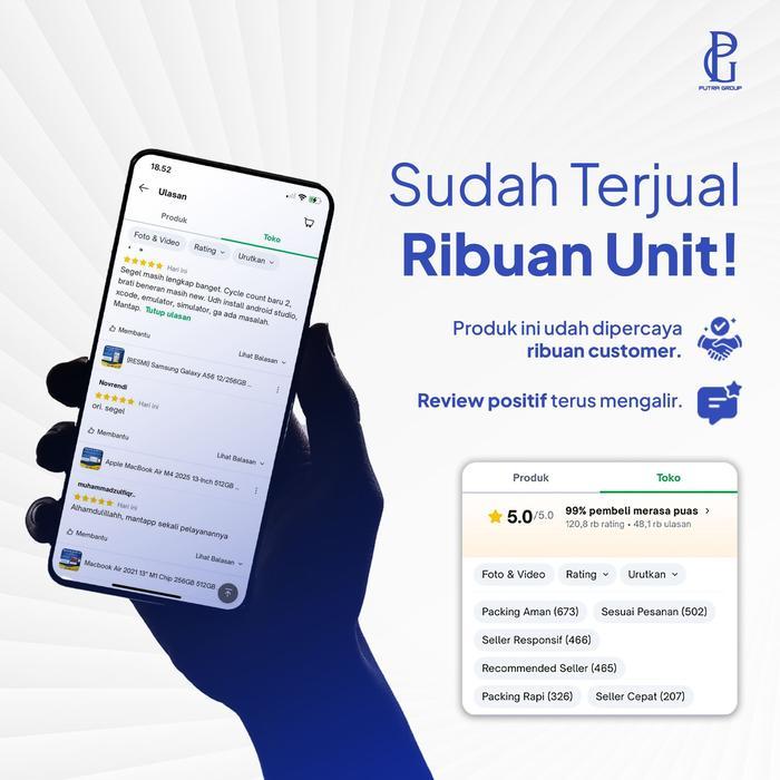(RESMI) Oppo Reno 16 Pro 5G 12/256GB Hitam Putih Garansi Resmi Indonesia 1 Tahun - 12/256GB, Hitam