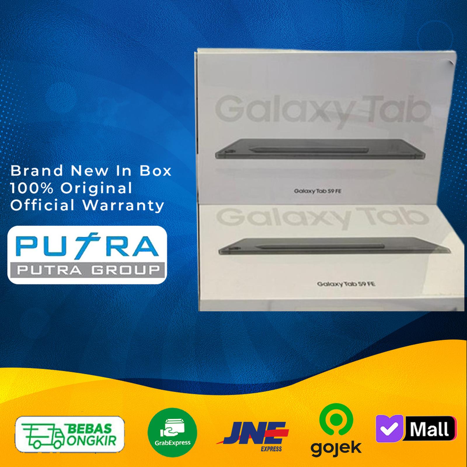 (RESMI) Samsung Galaxy Tab S9 FE Wifi 6/128GB Gray Garansi Resmi Indonesia 1 Tahun