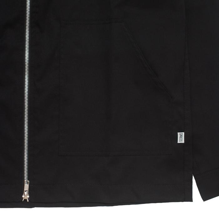 Screamous Work Jacket Double Zipper RIVERA Boxy Fit - BLACK, S foto 6