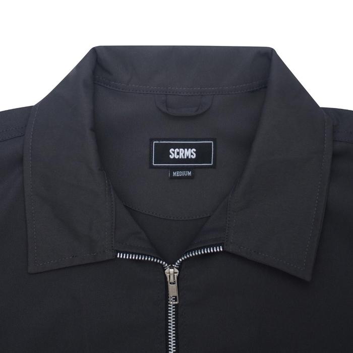 Screamous Work Jacket Double Zipper RINOLA Boxy Fit - BLACK, S foto 7
