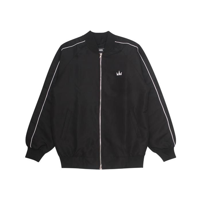 Screamous Bomber Double Zipper Jacket HELEZ BLACK - BLACK, S foto 9