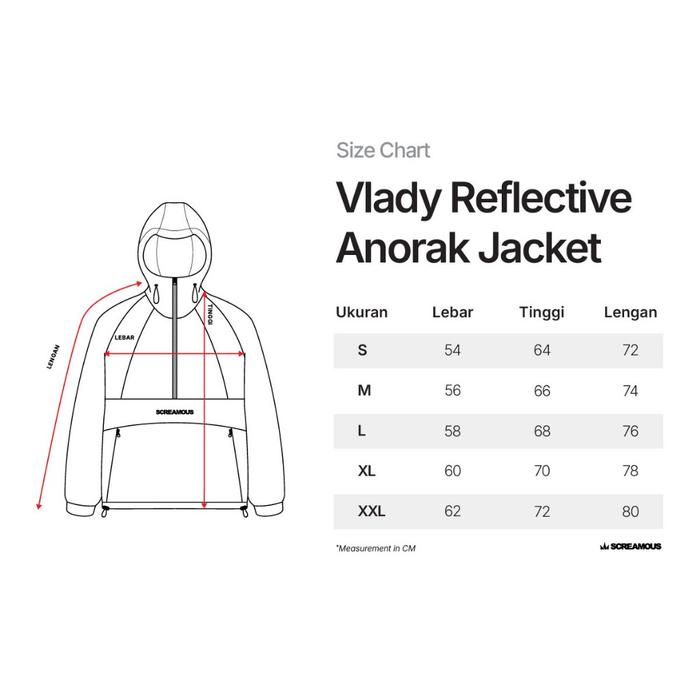Screamous Anorak Jacket Reflective VLADY BLACK - BLACK, S foto 7