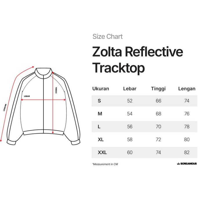 Screamous Tracktop Jacket Reflective ZODTA BLACK - BLACK, S foto 7