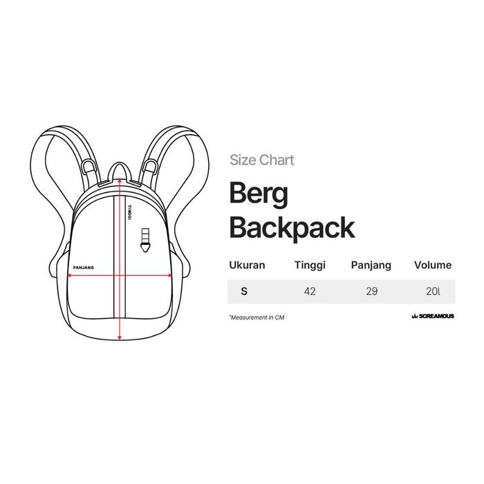 Screamous Tas Backpack BERG BLACK - BLACK, NON foto 8