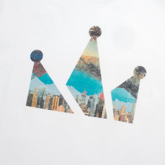 Screamous Kaos T-Shirt UPSIDE DOWN WHITE - WHITE, S