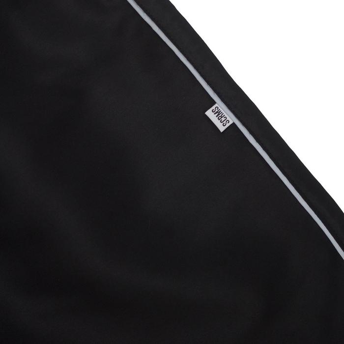 Screamous Long Pants Reflective YUKO BLACK Loose Fit - BLACK, 28