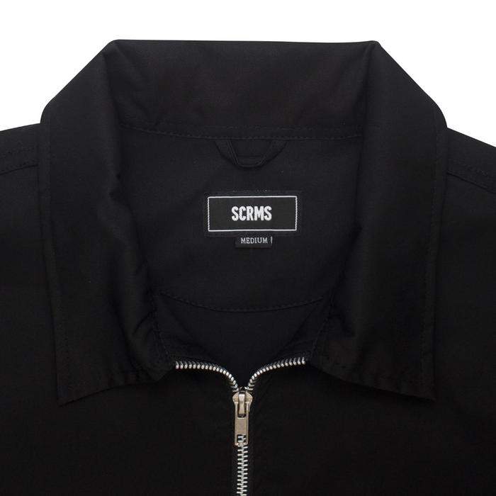Screamous Work Jacket Double Zipper RINOLA Boxy Fit - BLACK, S