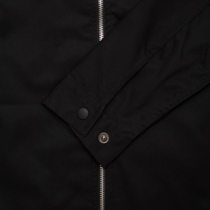 Screamous Work Jacket Double Zipper RINOLA Boxy Fit - BLACK, S