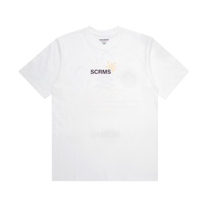 Screamous Kaos T-Shirt JAPAN CASTLE WHITE - WHITE, S