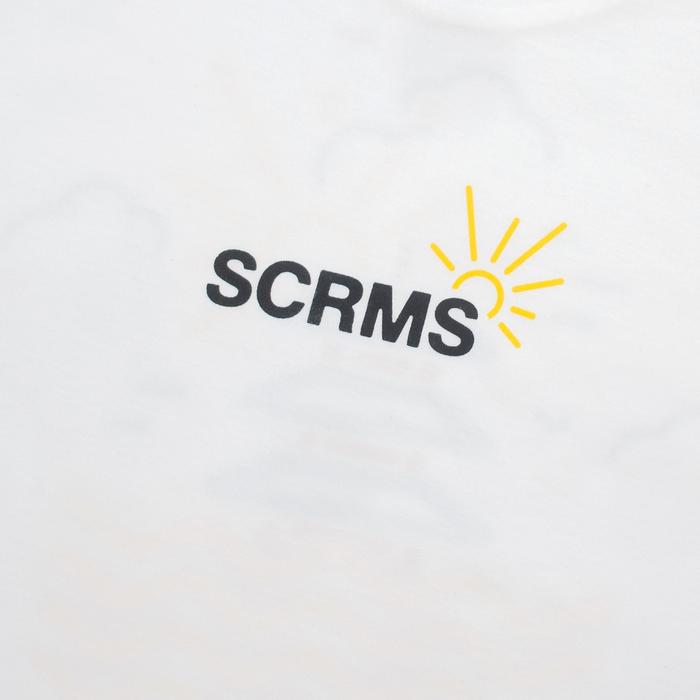 Screamous Kaos T-Shirt JAPAN CASTLE WHITE - WHITE, S