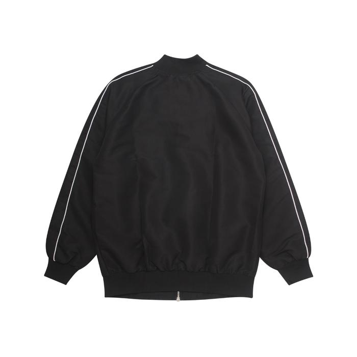 Screamous Bomber Double Zipper Jacket HELEZ BLACK - BLACK, S