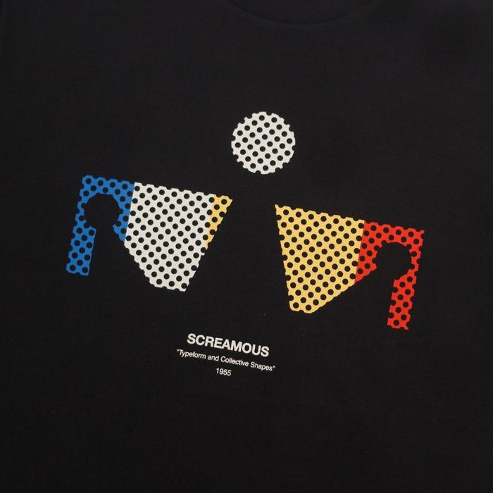 Screamous Kaos T-SHIRT EVERYDOTS BLACK - BLACK, S