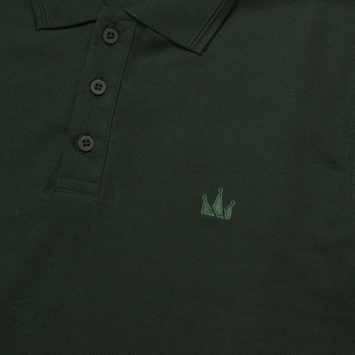 Screamous Polo Shirt CROWN - SAGE BROWN, S