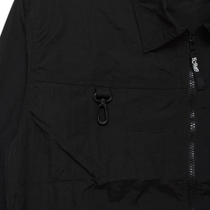 Screamous Kemeja Long Sleeve Overshirt URBEX MELDIVE BLACK - BLACK, S