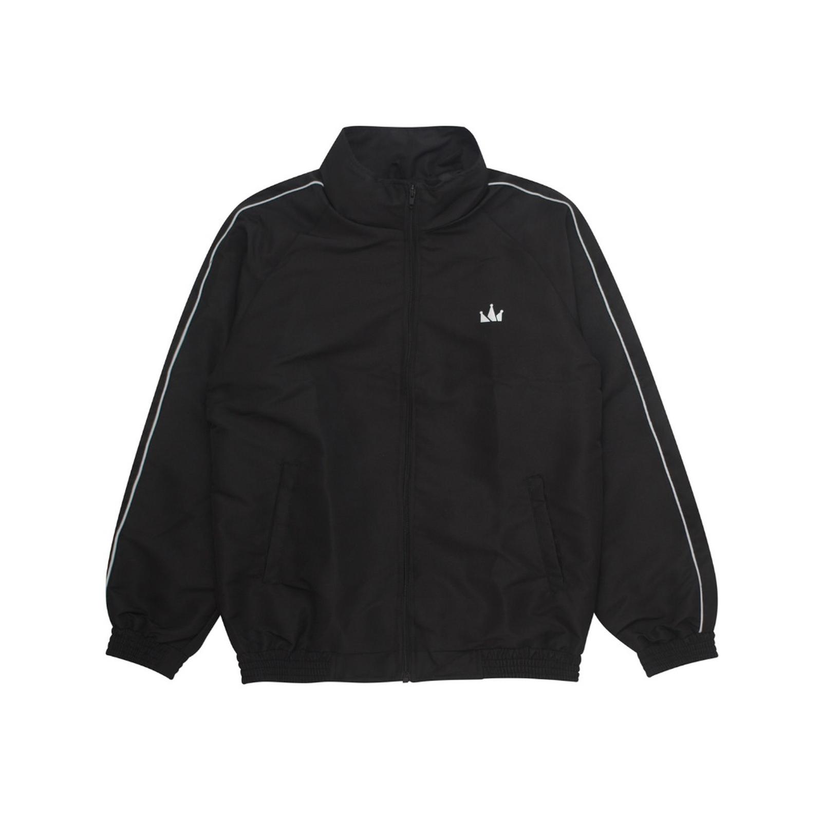 Screamous Tracktop Jacket Reflective ZODTA BLACK - BLACK, S