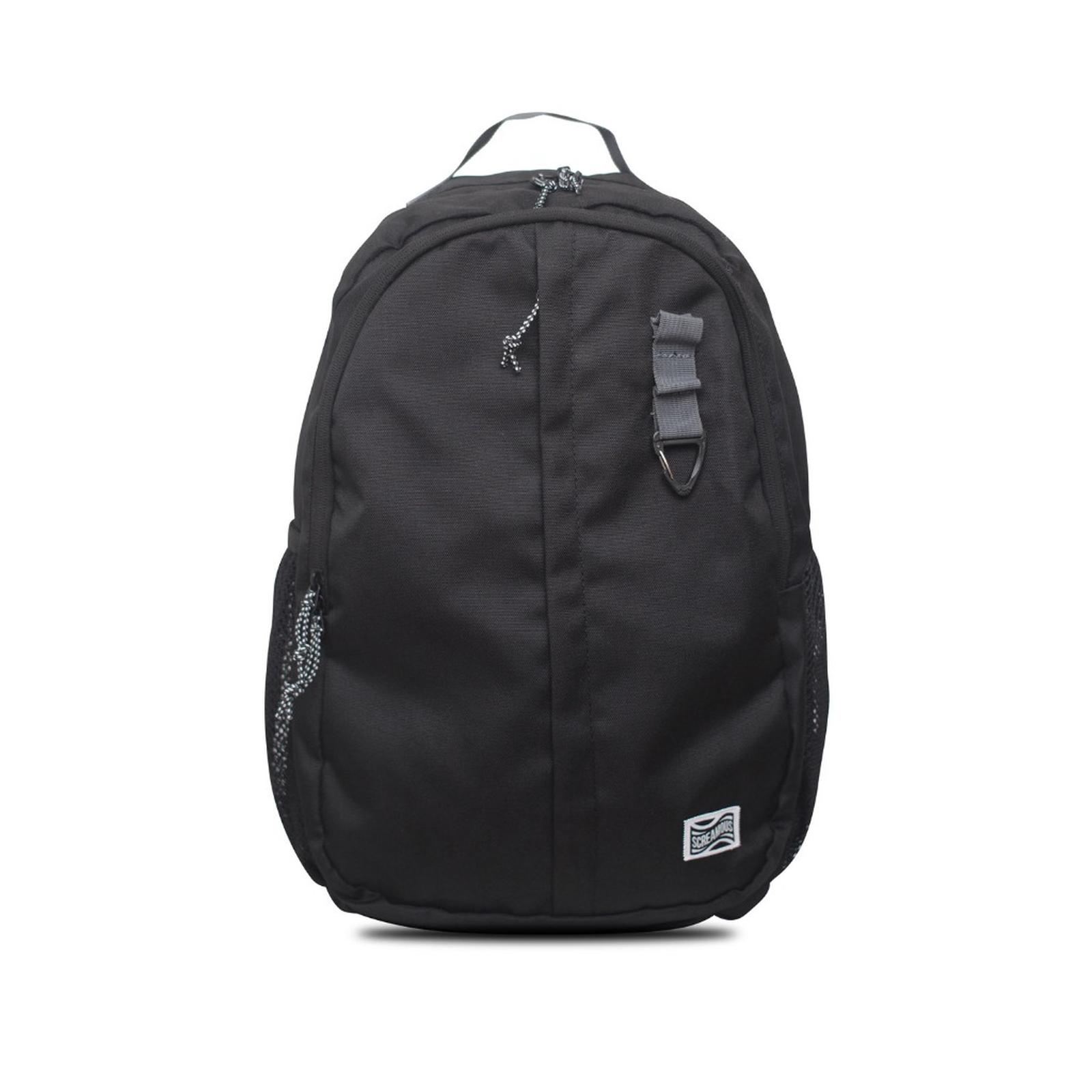 Screamous Tas Backpack BERG BLACK - BLACK, NON