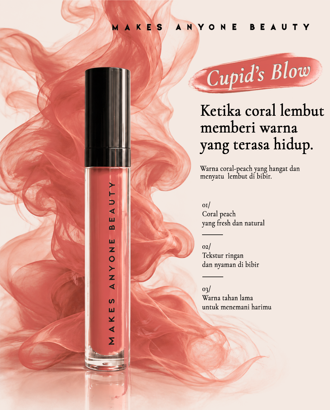 Cupid's Blow - Makes Anyone Beauty Hydrating Liquid Lipstick