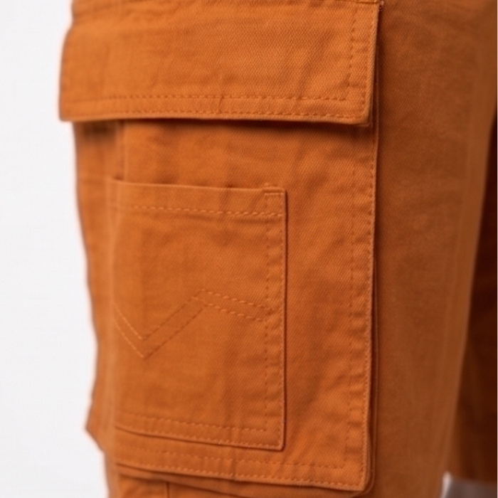 CELANA PENDEK CARGO RUST ORANGE