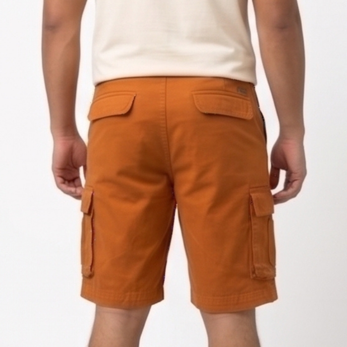 CELANA PENDEK CARGO RUST ORANGE