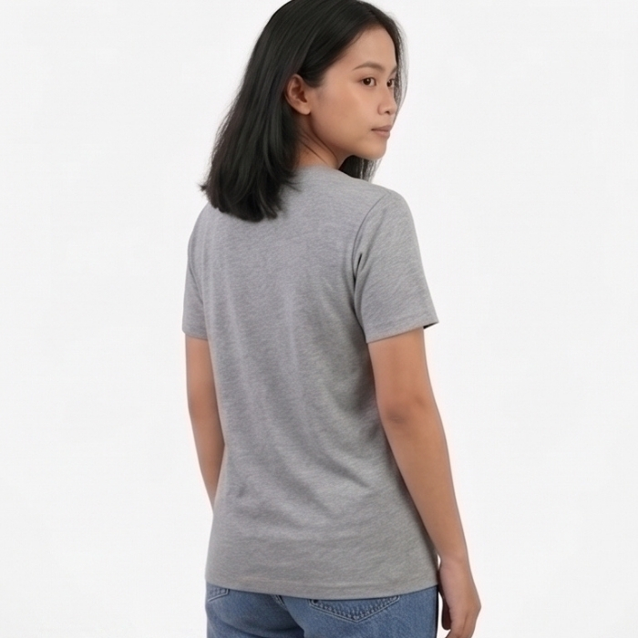 KAOS BASIC LENGAN PENDEK ABU MISTY