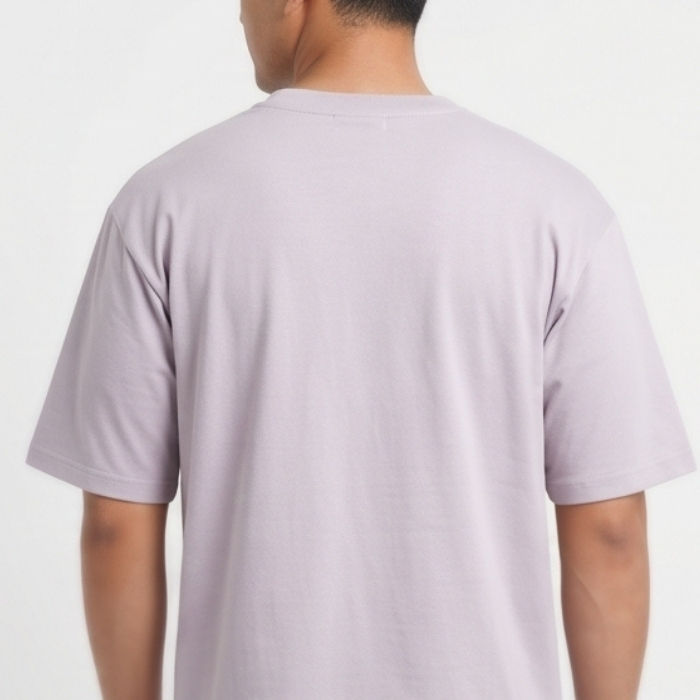 KAOS OVERSIZED LENGAN PENDEK LIGHT GREY