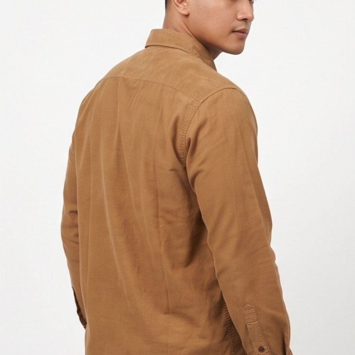 KEMEJA LENGAN PANJANG CAMEL