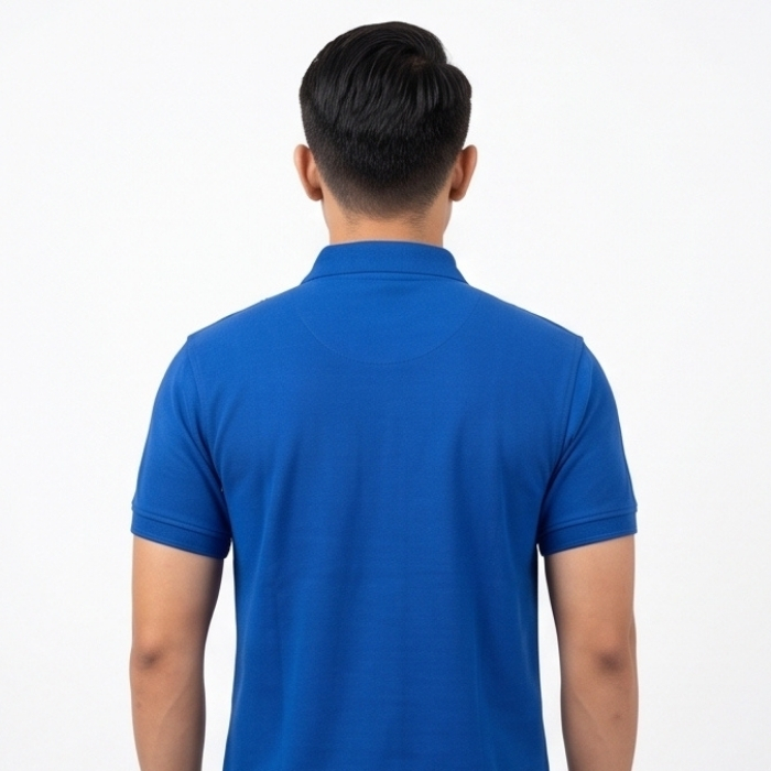 POLO SHIRT PIQUE LENGAN PENDEK ROYAL BLUE