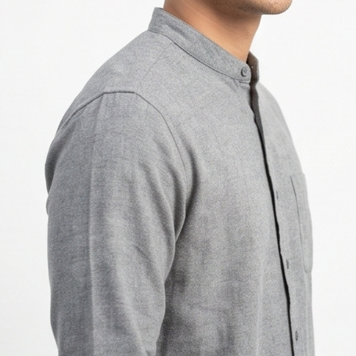 UNIQLO KEMEJA SHANGHAI GREY