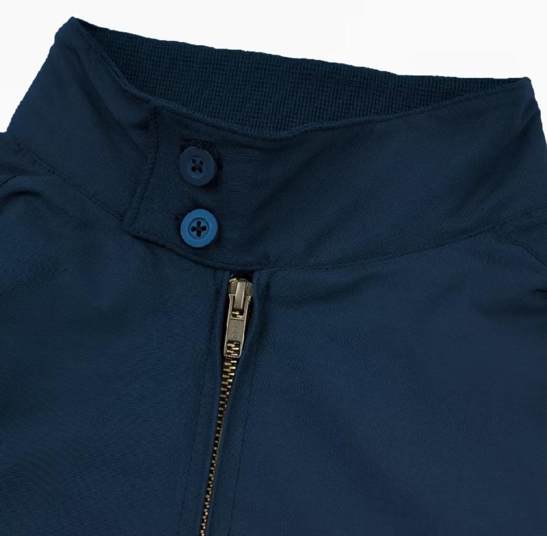 Jacket Pria Classic Harrington Navy Blue foto 2