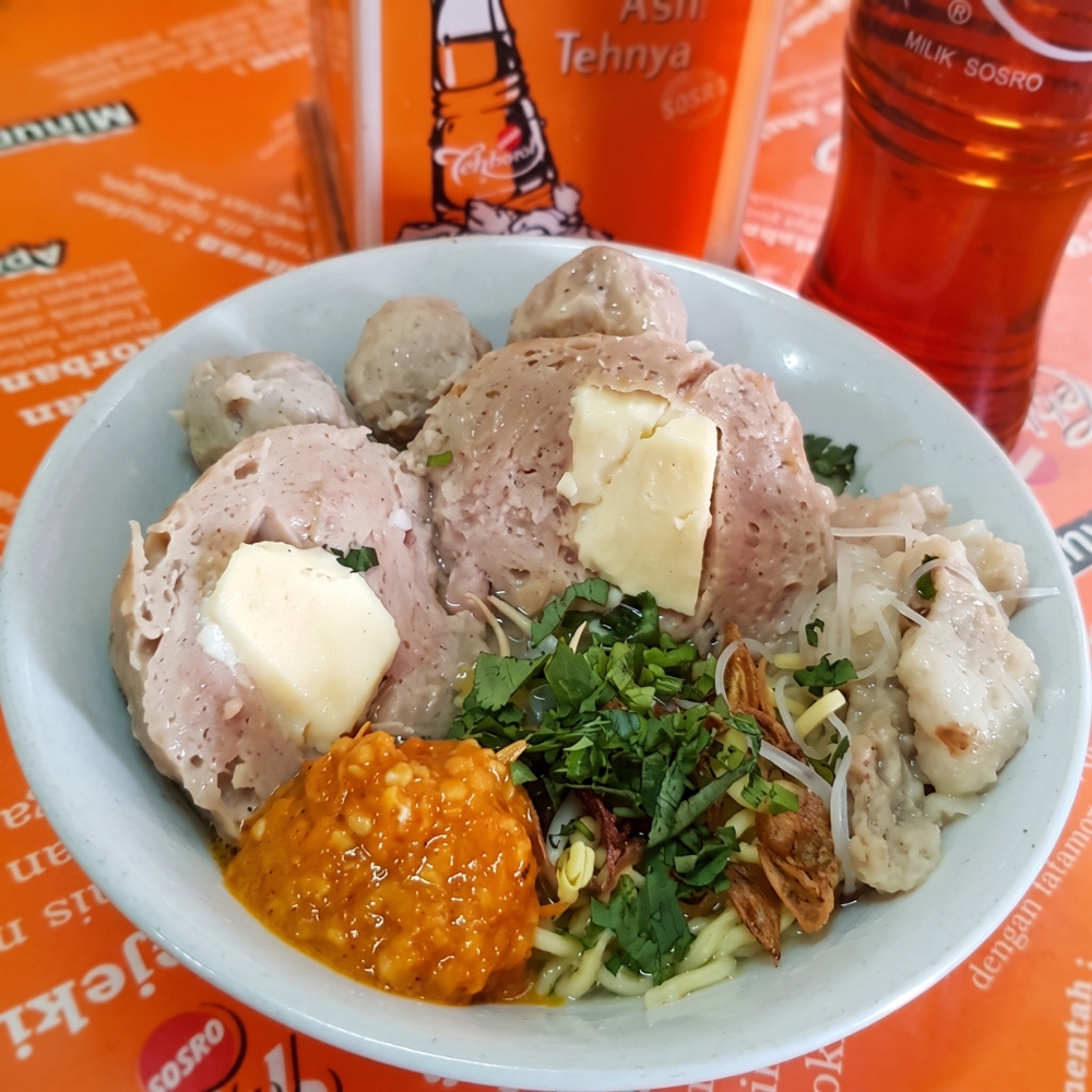 Bakso Keju Komplit