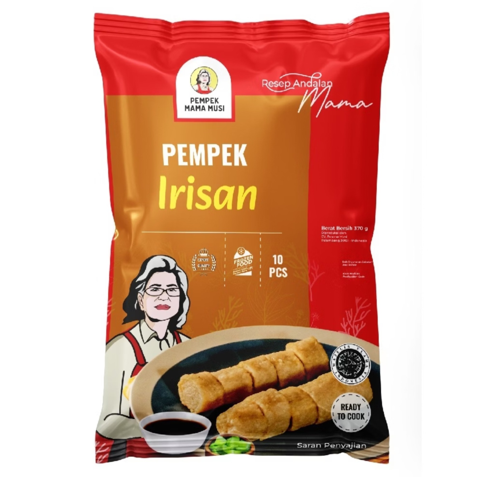 Mama Musi Pempek Irisan 10 pcs