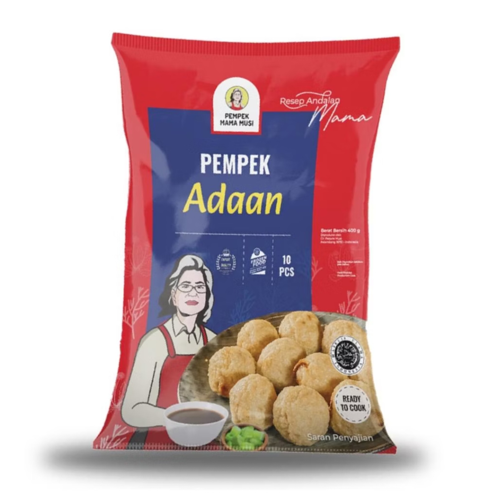 Mama Musi Pempek Adaan 10 pcs
