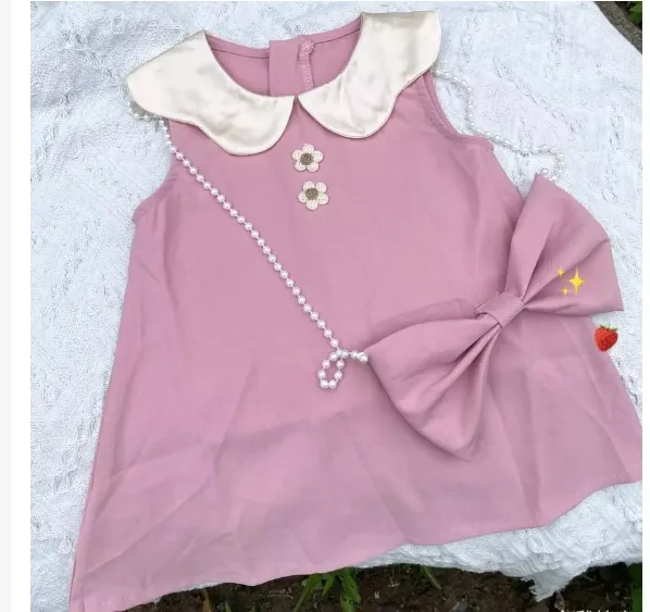 [1-4th] MINI DRESS KUTUNG PREMIUM USIA 1-4 TAHUN