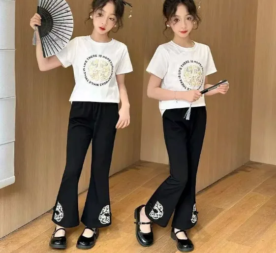 [6-10th] SETELAN CROP CHEONGSAM PREMIUM USIA 6-10 TAHUN