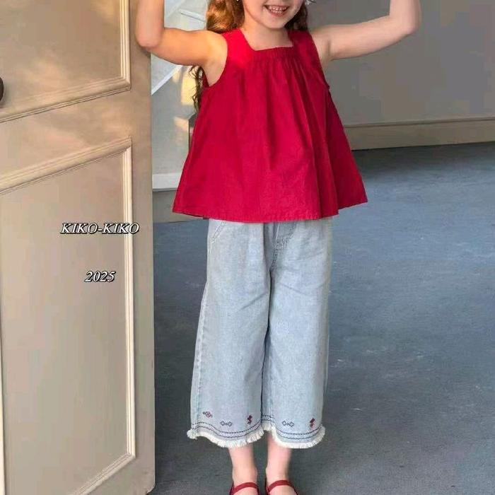 [6-9th] SETELAN KUTUNG MERAH OVERSIZE PREMIUM USIA 6-9 TAHUN - MERAH, 130 (est 6th) foto 7