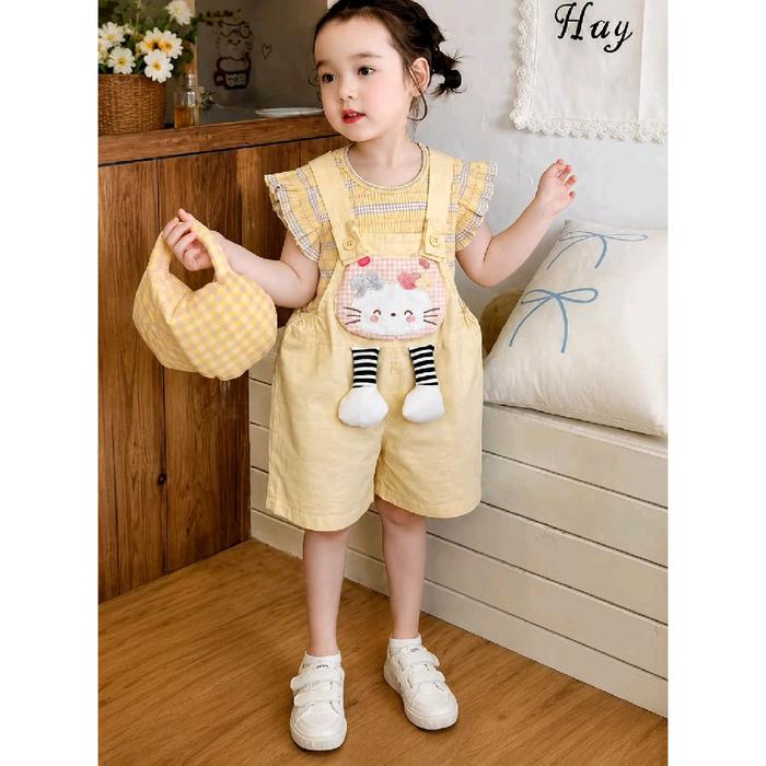 [baby-3th] OVERALL CAT PREMIUM BABY-3 TAHUN - BIRU, NO.5 [est baby] foto 7