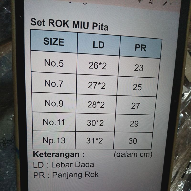 [1-4th] SETELAN ROK PITA MIU PREMIUM foto 6