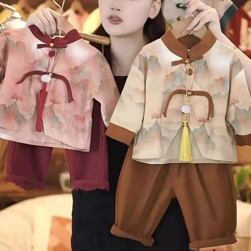 SETELAN CHEONGSAM PREMIUM USIA 5.6.7 TAHUN foto 2