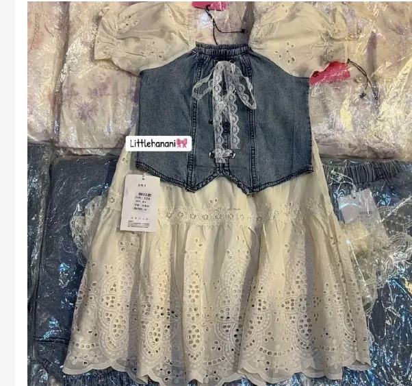 [4-9th] SETELAN ROK CROP PREMIUM USIA 4-9 TAHUN