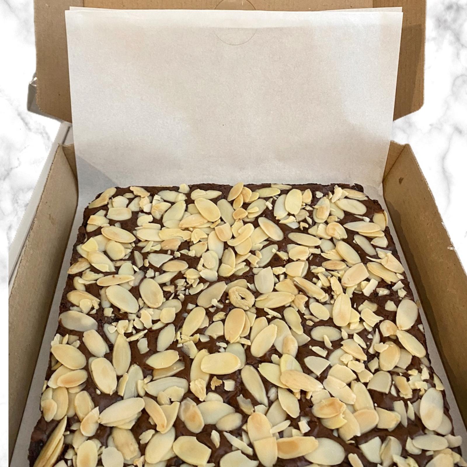 Signature Almond Fudgy Brownies Large