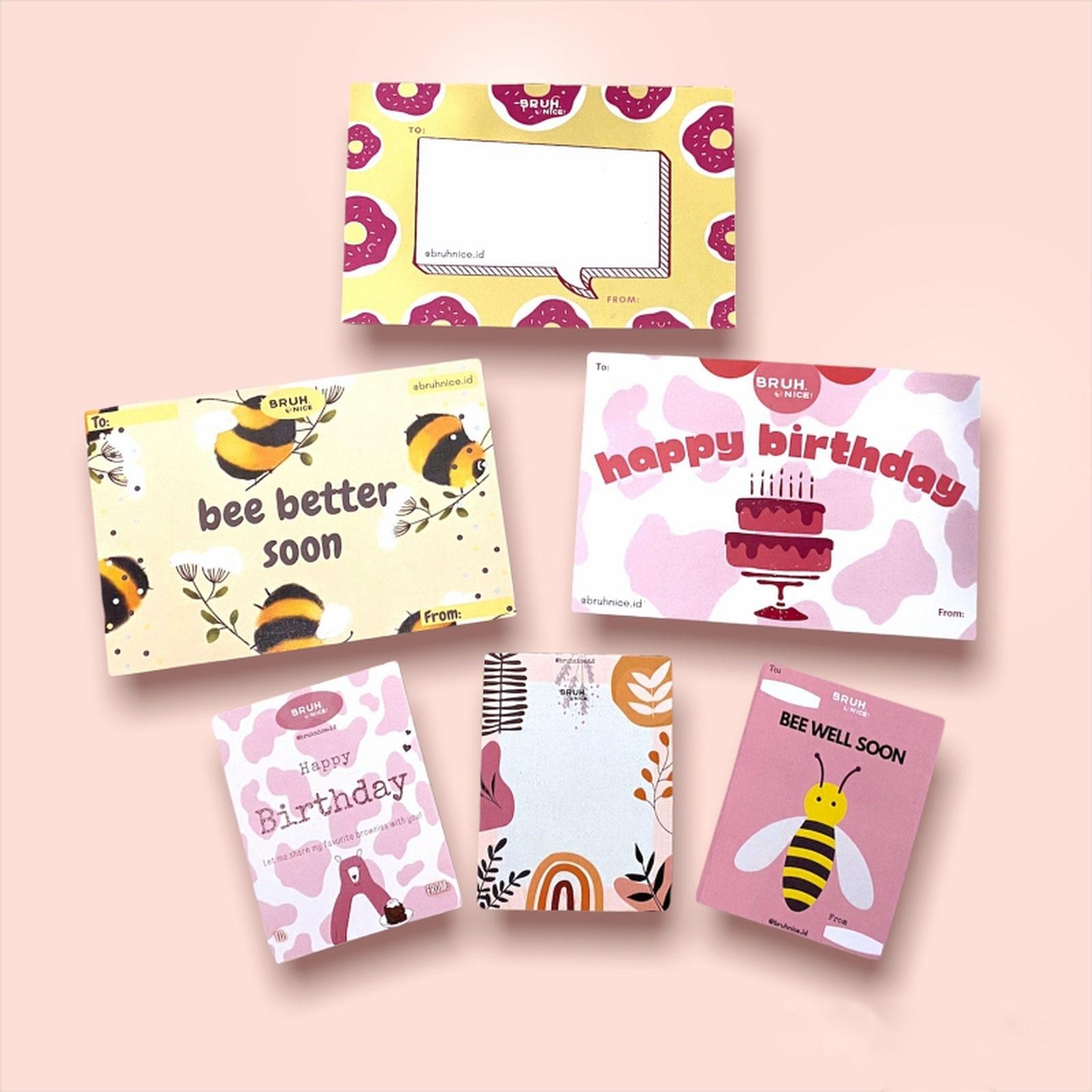 Additional Ribbon and Card