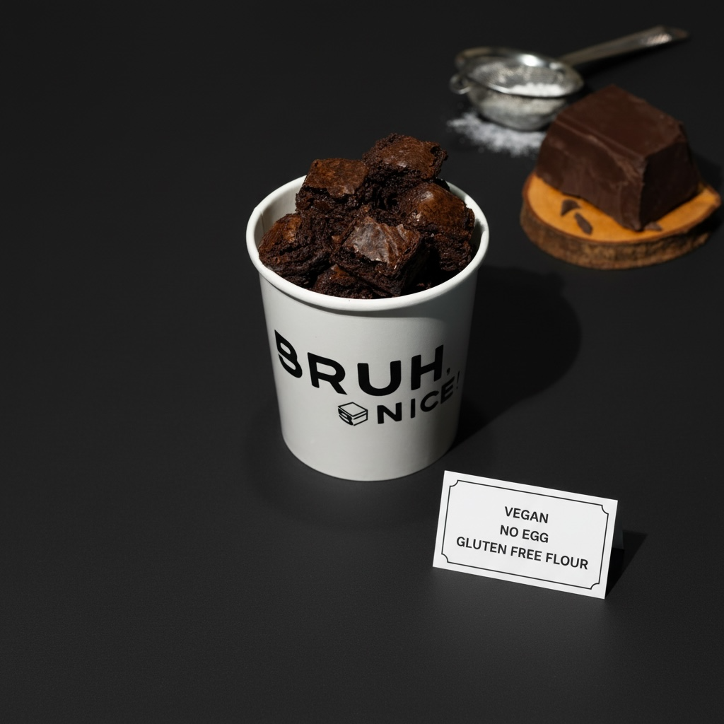 Vegan Bro! Brownie Bites - Gluten Free