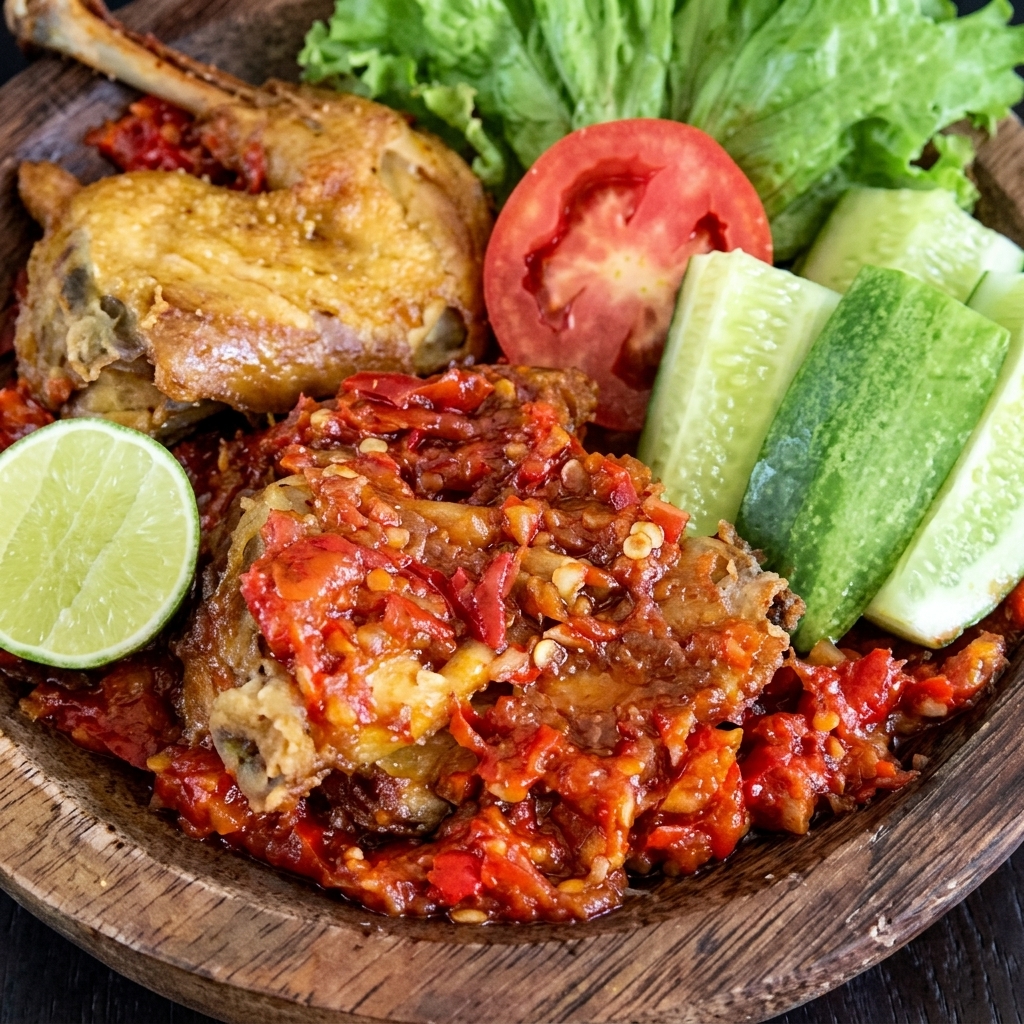 Ayam Goreng Penyet