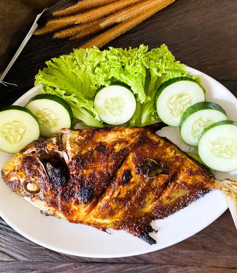 Ikan Kuwe Bakar