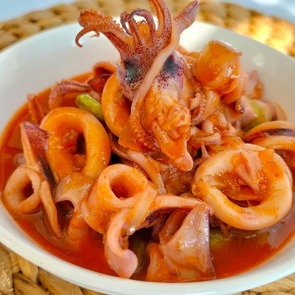 Cumi Masak Saus foto 2