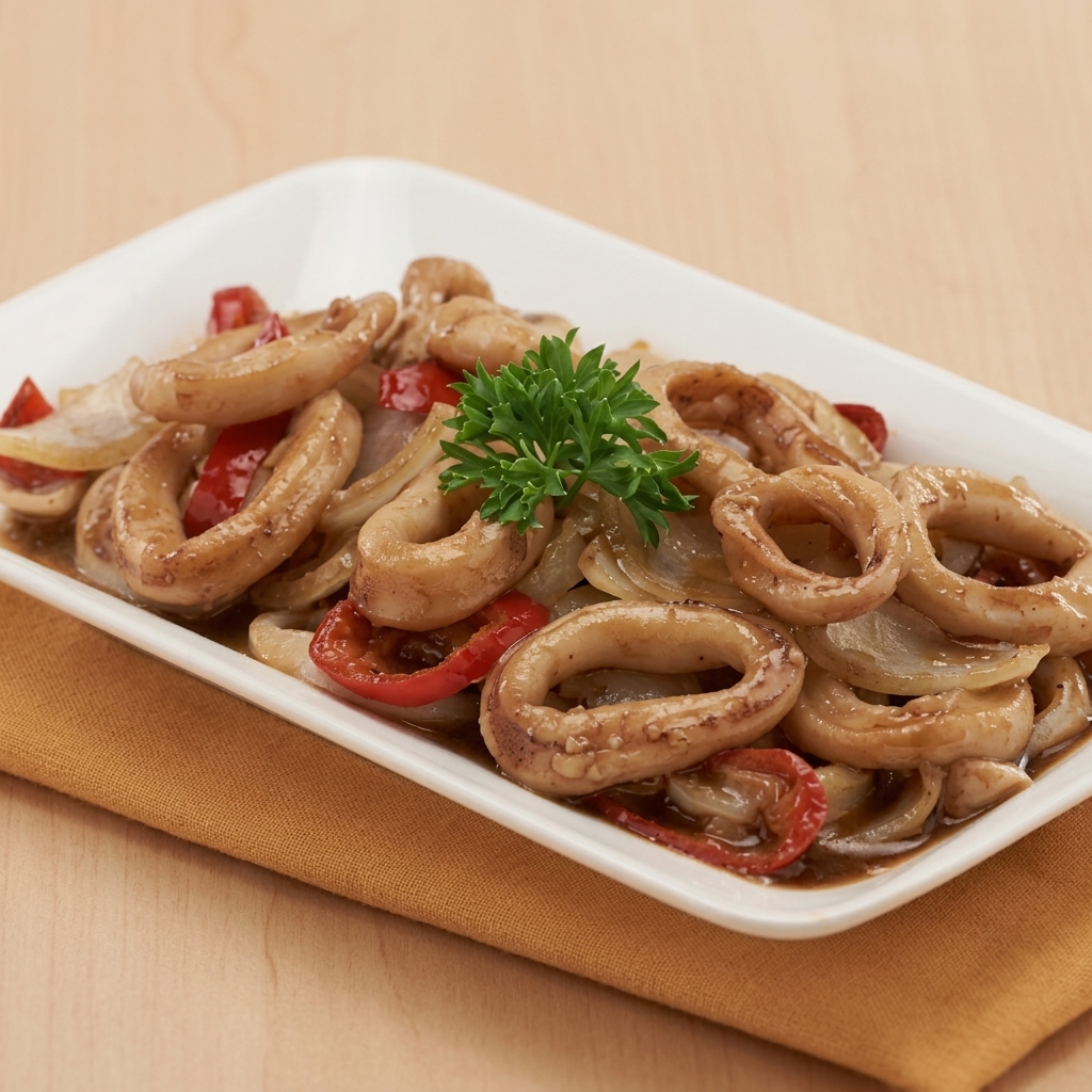 Cumi Masak Saus foto 3