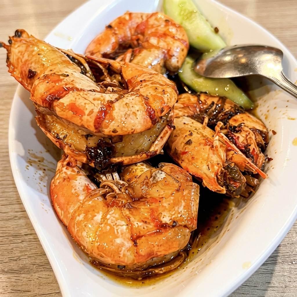 Udang Masak Saus foto 2