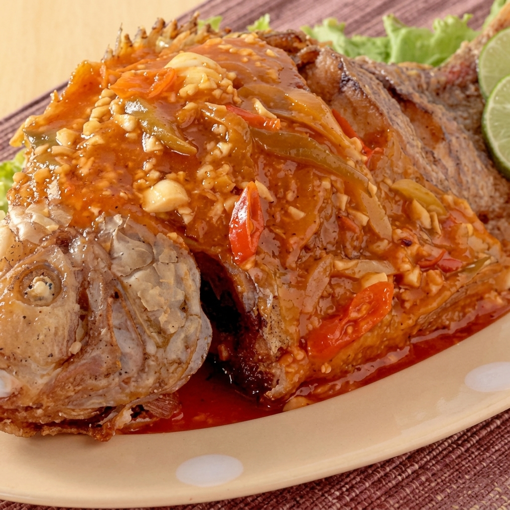 Ikan Nila Masak Saus