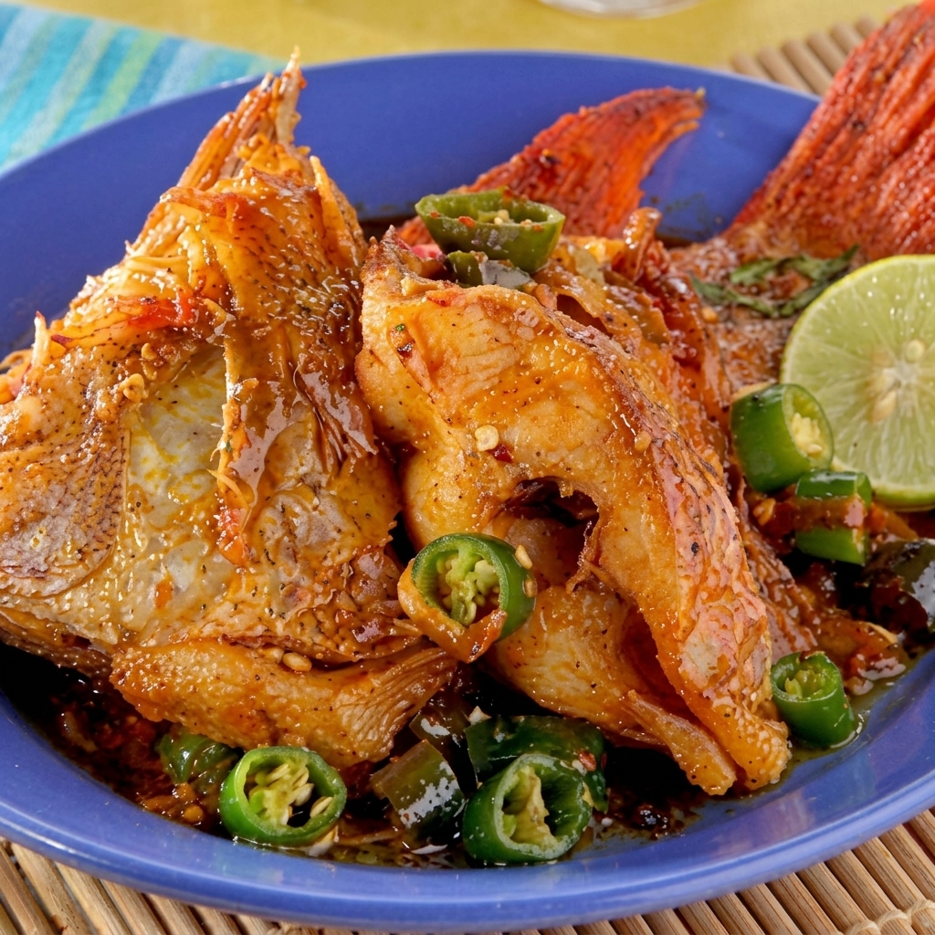 Ikan Nila Masak Saus foto 3