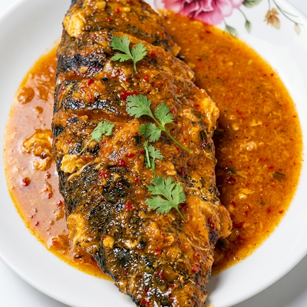 Ikan Kembung Saus Padang